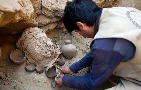 ۶ کودک هزار ساله مومیایی شده در پرو پیدا شد