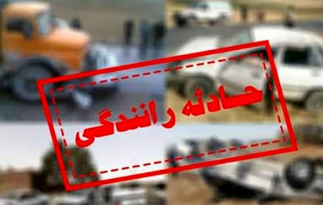 تصادف مینی بوس و تریلی در جاده بیضا با ۲۵ مصدوم همراه شد