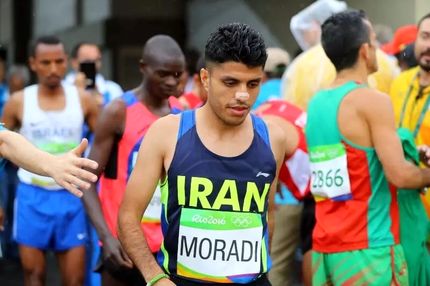 دونده ایرانی به خط پایان مسابقات ماراتن اسپانیا نرسید
