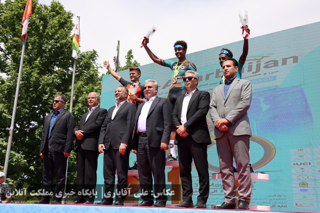 مرحله نخست سی و هفتمین دوره تور دوچرخه سواری ایران آذربایجان از نگاه دوربین