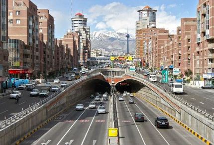 سه تونل تهران امشب مسدود می‌شود