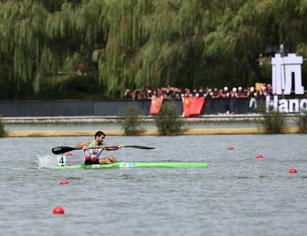 مدال برنز ملی‌پوش قایقرانی ایران در ماده کایاک ۲۰۰ متر قهرمانی آسیا