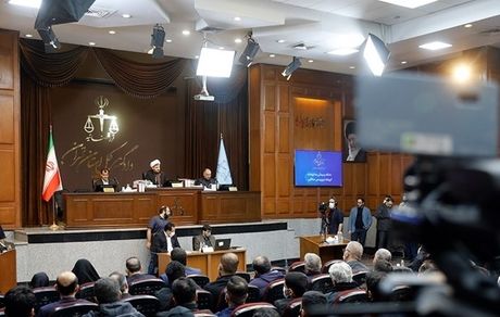 آغاز چهارمین جلسه دادگاه رسیدگی به اتهامات اعضای سازمان مجاهدین 