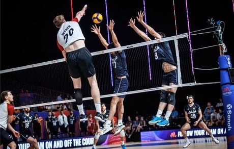 برد شیرین تیم ملی والیبال در آغاز هفته دوم لیگ ملت‌ها مقابل آلمان