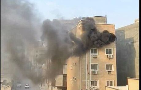 آتش سوزی یک آپارتمان دیگر در بندرعباس