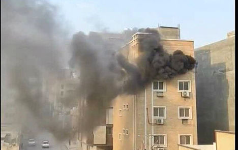 آتش سوزی یک آپارتمان دیگر در بندرعباس