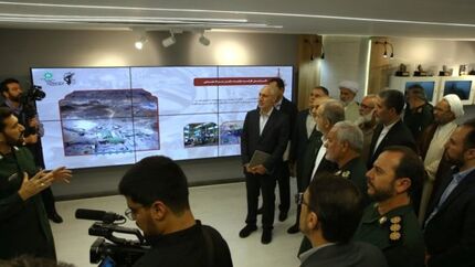 رئیس جمهور از فعالیت‌های زیربنایی و زیرساختی قرارگاه سازندگی خاتم‌الانبیاء بازدید کرد