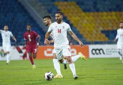 قدوس بهترین بازیکن دیدار با فلسطین شد
