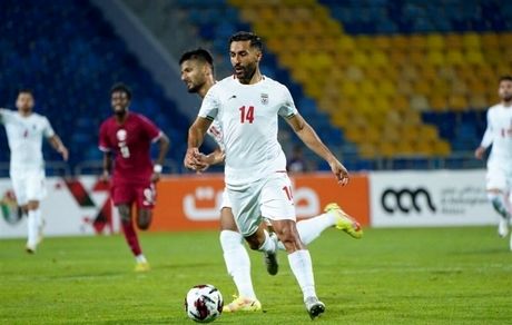 قدوس بهترین بازیکن دیدار با فلسطین شد