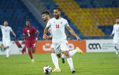 قدوس بهترین بازیکن دیدار با فلسطین شد