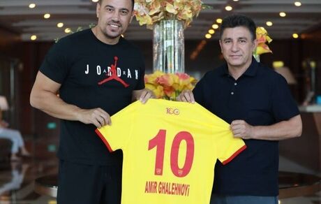 قلعه‌نویی و سرمربی کایسری اسپور دیدار کرد