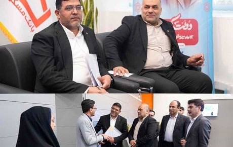 با حضور اعضای هیات مدیره بانک مسکن صورت گرفت؛ پاسخگویی به مشتریان در میز خدمت بانک مسکن و به صورت حضوری
