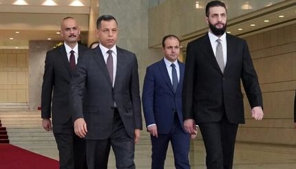 در سفر رسمی، جولانی وارد آمریکا شد