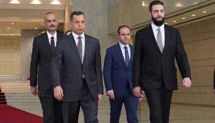 در سفر رسمی، جولانی وارد آمریکا شد