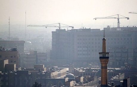 آلودگی هوای مشهد در نخستین روز بهمن‌ماه