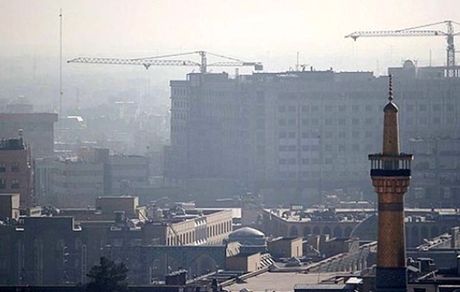 آلودگی هوا میهمان این روزهای مشهد