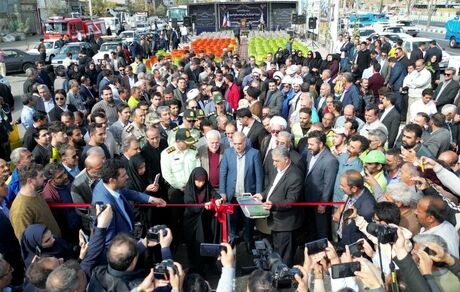 برای افتتاح دور برگردان، همه مسئولان آمده بودند!