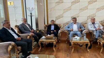 احمدی نژاد از ایران رفت