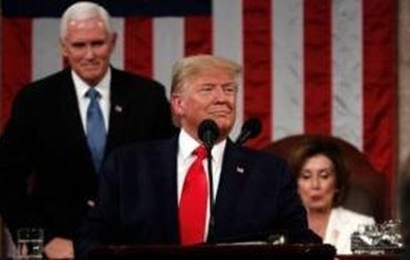 ترامپ در نطق سالانه خود وعده پایان جنگ‌های آمریکا در خاورمیانه را داد