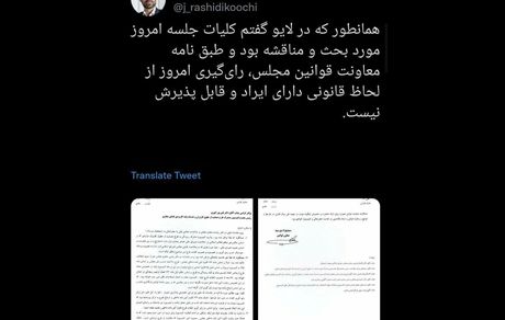 کلیات طرح صیانت توسط معاونت قوانین مجلس باطل شد