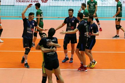 لیگ برتر والیبال برای آذرباتری و راه‌یاب ملل تمام شد