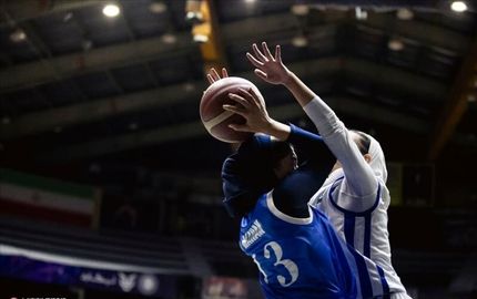 لیگ برتر بسکتبال زنان با برد استقلال و بهمن ادامه یافت