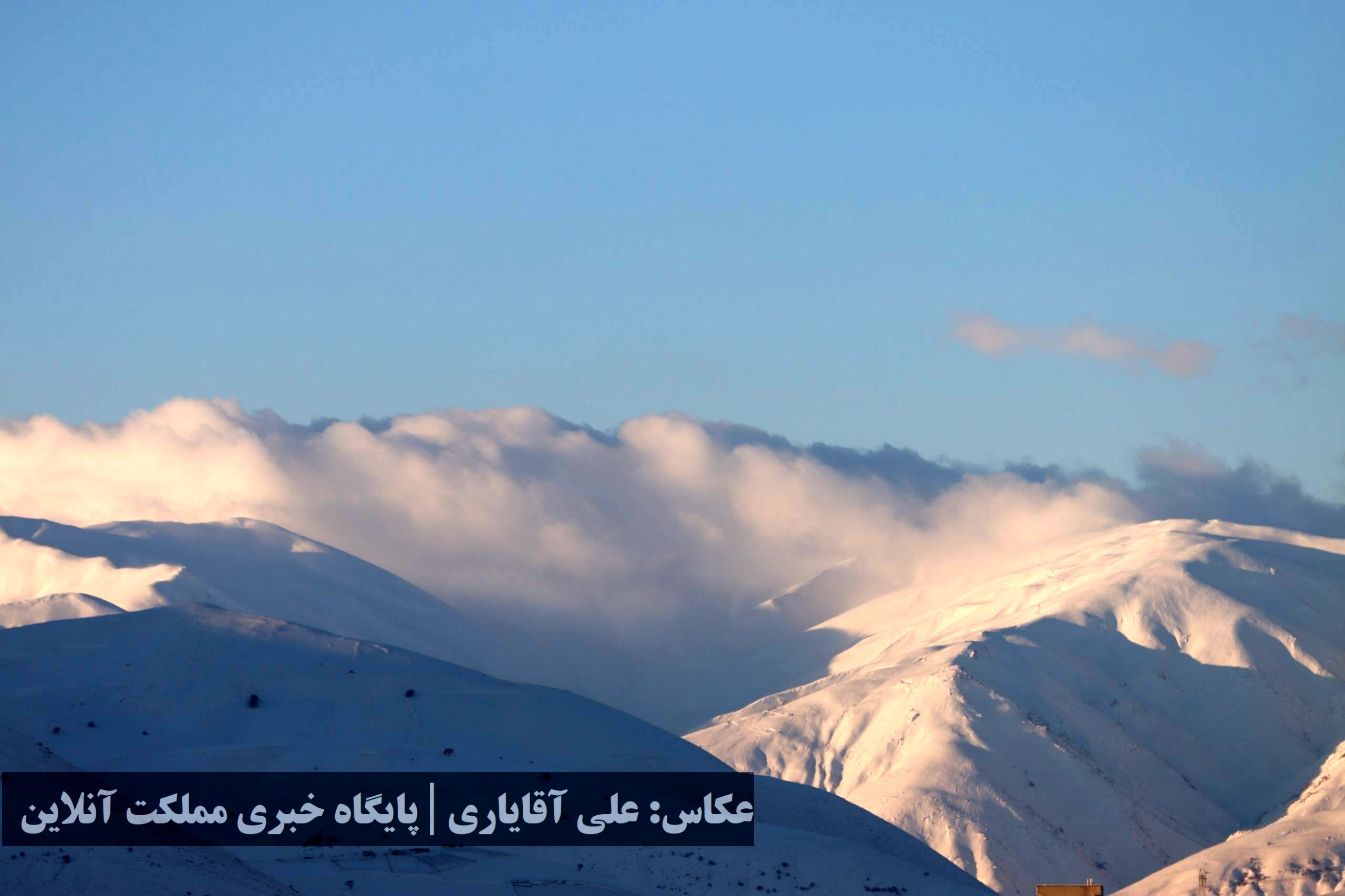 بارش برف در ارومیه