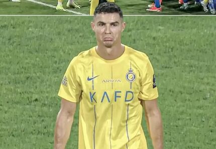رونالدو اخراج شد / الهلال، النصر را برد و به فینال رسید