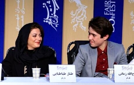 طناز طباطبایی در کنار پسرش که کودک کار است/ عکس