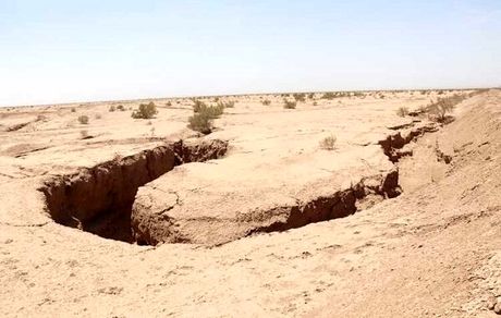 فرونشست شدید در رفسنجان و کرمان