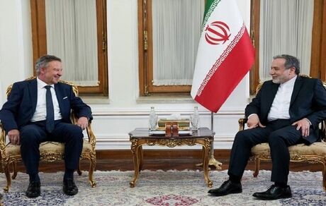 دیدار خداحافظی سفیر آلمان با عراقچی