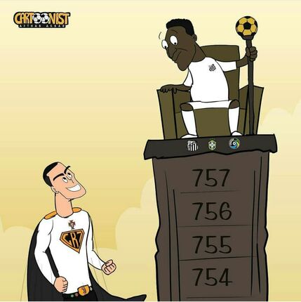 کارتون| CR7 در آستانه تاج‌گذاری 