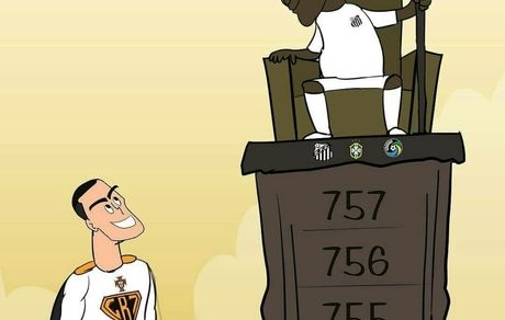 کارتون| CR7 در آستانه تاج‌گذاری 