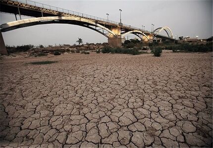 خشک شدن دو تالاب در استان خوزستان