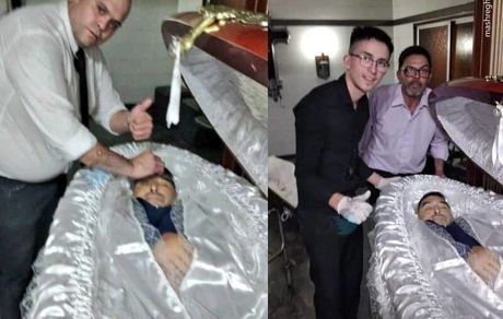 کارمندی که با جسد مارادونا سلفی گرفت، تیرباران شد!