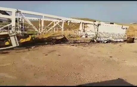 ناپدید شدن یک دکل نفتی به استان خوزستان رسید