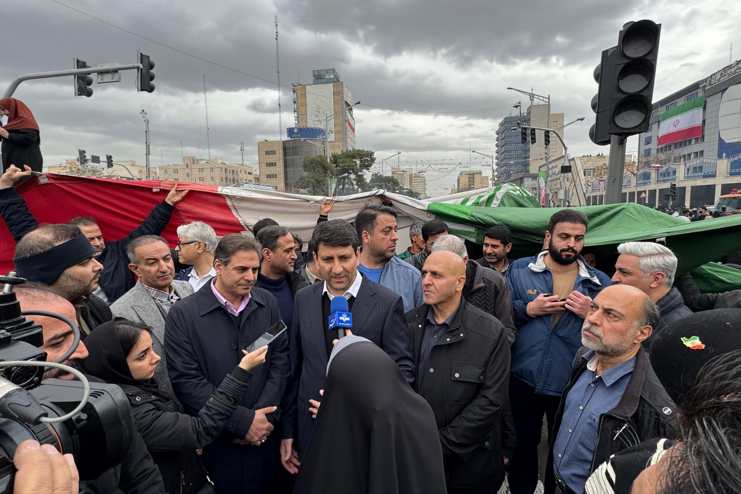 حضور آحاد مردم در راهپیمایی ۲۲ بهمن | تصاویر