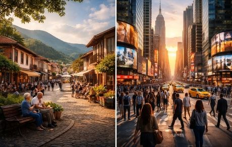 زندگی در شهرستان و پایتخت؛ دو ریتم متفاوت