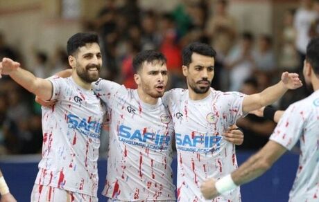 مس سونگون صدرنشین لیگ برتر فوتسال شد