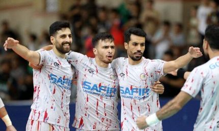مس سونگون صدرنشین لیگ برتر فوتسال شد
