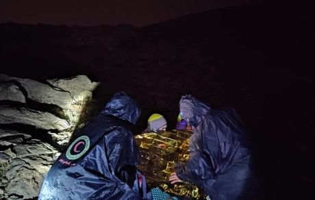 ۲ کوهنورد از ارتفاعات شهرستان نقده نجات پیدا کردند