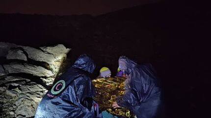۲ کوهنورد از ارتفاعات شهرستان نقده نجات پیدا کردند