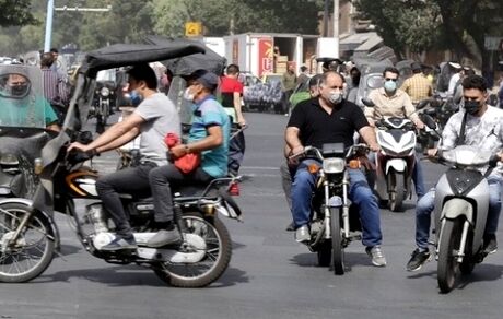 موتورسیکلت‌ها در ایران ۲ برابر کشورهای دیگر بنزین مصرف می‌کنند