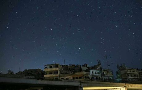 برق پایتخت سوریه قطع شد