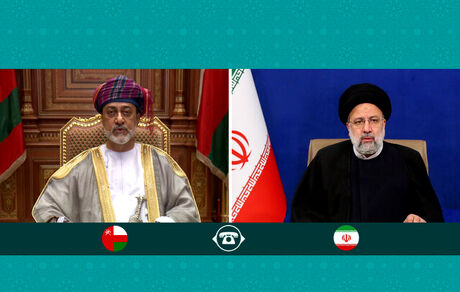 رئیسی در پاسخ به تماس تلفنی سلطان عمان: محاسبات آمریکا در حمایت و تشدید آشوب‌ها در ایران غلط بود