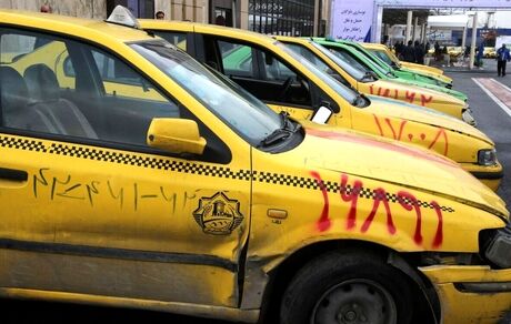 نیمی از تاکسی‌های تهران فرسوده هستند