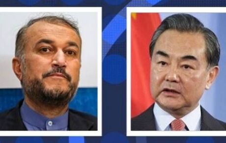 تماس تلفنی وزیرخارجه ایران وچین