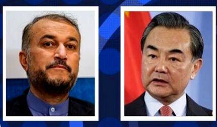 تماس تلفنی وزیرخارجه ایران وچین