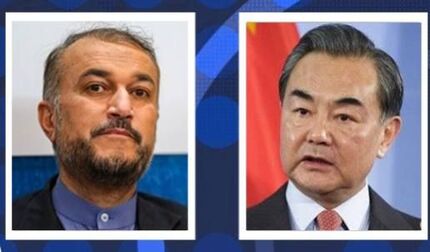 تماس تلفنی وزیرخارجه ایران وچین