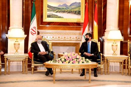 گزارش توییتری ظریف از دیدار با شخصیت‌های عراقی در بغداد و اقلیم کردستان